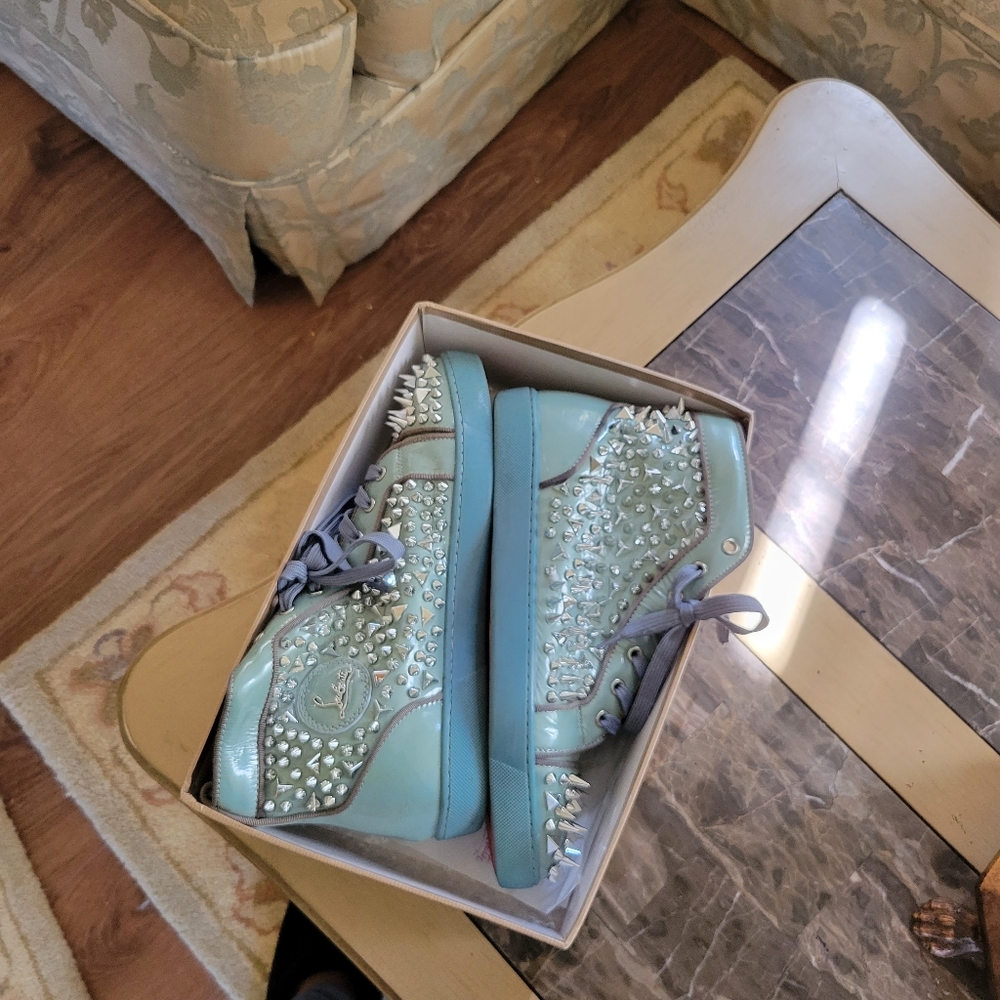 Spiked Louis Vuitton shoes size 10